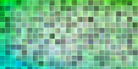 Light Green vector texture in rectangular style.