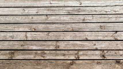 Gray and brown old wooden panel. Background texture.