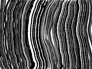 Optical art abstract background wave design black and white. Stone marble slice. Outline abstract minimalist Poster.
