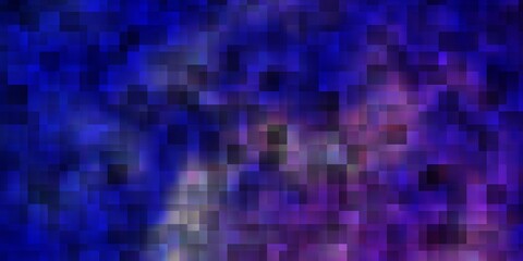 Light Pink, Blue vector layout with lines, rectangles.