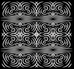 3d image. Abstraction. Ornament 