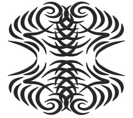 Fototapeta premium 3d image. Abstraction. Ornament 