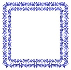 3d image. Abstraction. Repeating ornament