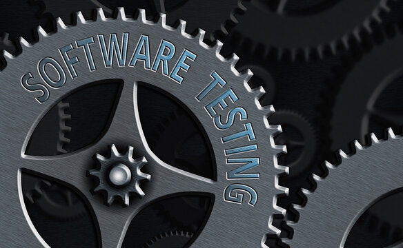 Conceptual hand writing showing Software Testing. Concept meaning activity to check whether the results match the expected