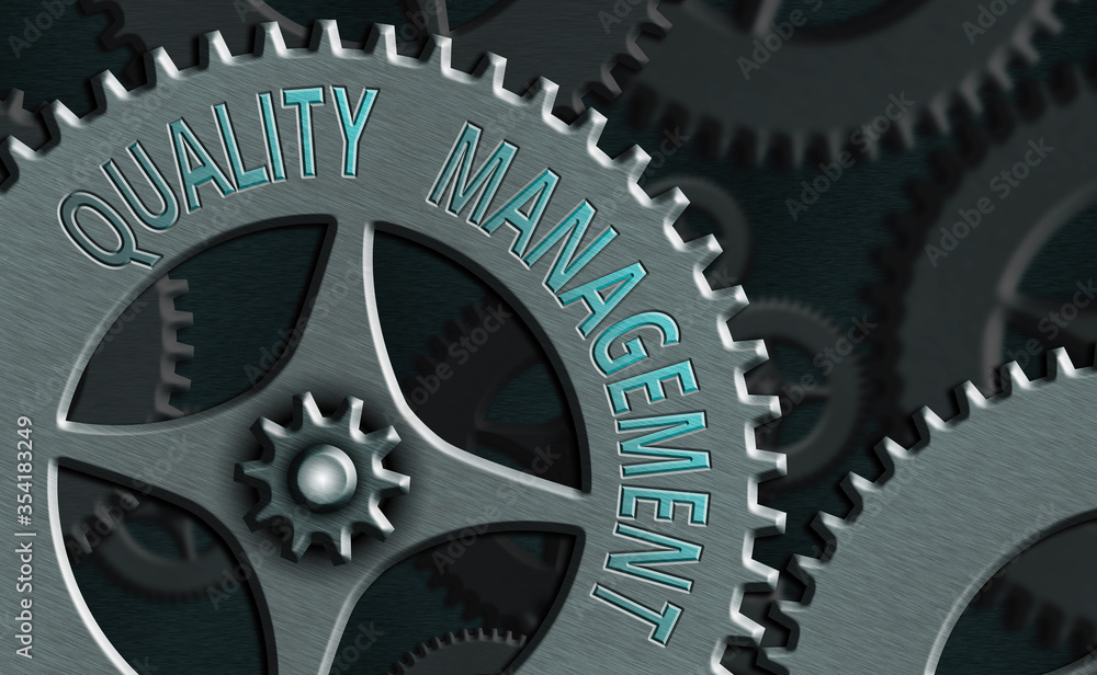 Poster conceptual hand writing showing quality management. concept meaning act of overseeing activities tha