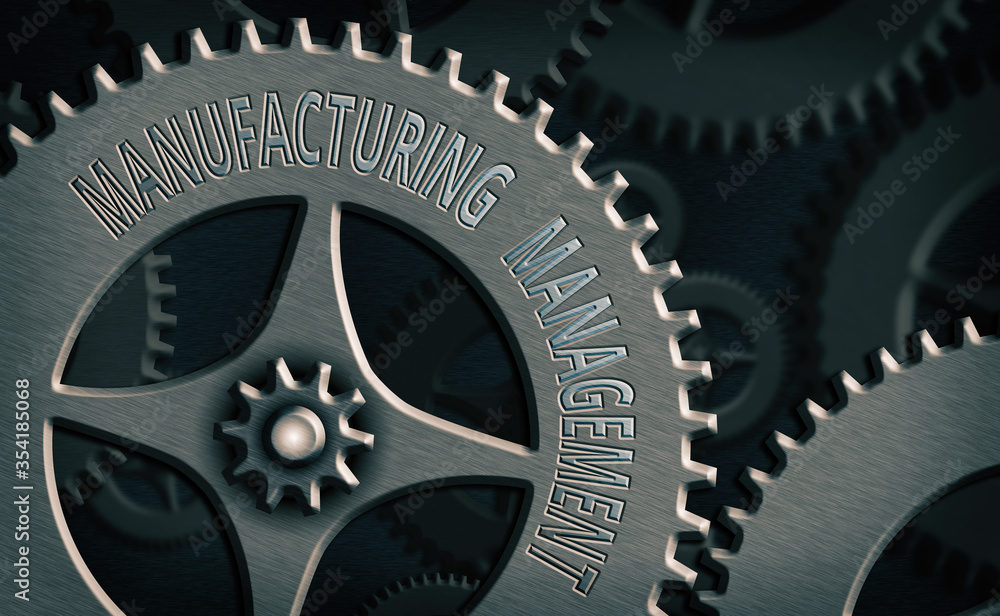 Aufkleber conceptual hand writing showing manufacturing management. concept meaning methods used to define how