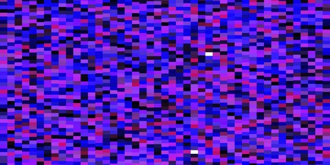 Dark Pink, Blue vector background with rectangles. Abstract gradient illustration with rectangles. Pattern for commercials, ads.