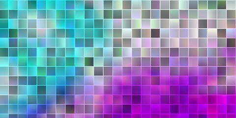 Light Pink, Blue vector layout with lines, rectangles.