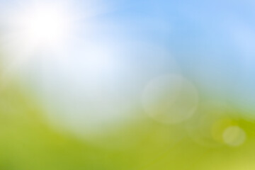 Blue and green abstract background