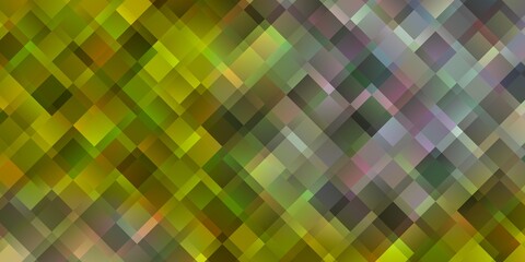 Light Yellow vector pattern in square style.