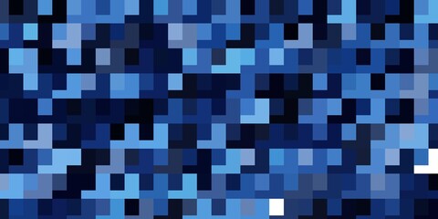 Light BLUE vector texture in rectangular style. New abstract illustration with rectangular shapes. Design for your business promotion.