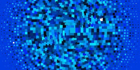 Light BLUE vector layout with lines, rectangles. Abstract gradient illustration with rectangles. Pattern for business booklets, leaflets