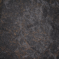Fragment of dark marble for decoration. The texture for use in graphic and architectural project. Pattern of artificial stone for background. 3D illustration.