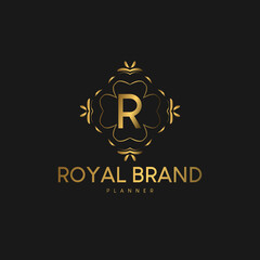 Luxurious Logo with Premium Ornament