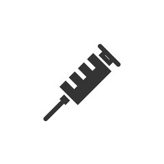 syringe injection icon vector illustration for website and graphic design