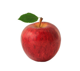 Red apples isolated on a white background