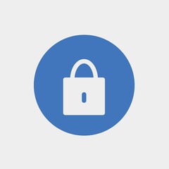 security lockpad icon vector illustration for website and graphic design