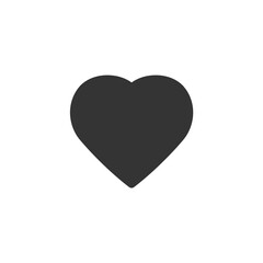 heart icon vector illustration for website and graphic design