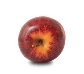 Red apples isolated on a white background