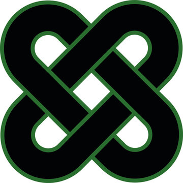 Celtic Knot Symbol Eternal Life Infinity Vector 