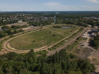 Die alte Trabrennbahn in Recklinghausen direkt an der A2
