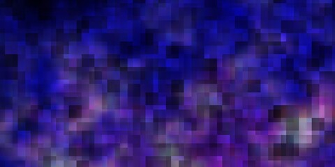 Light Purple vector template with rectangles.