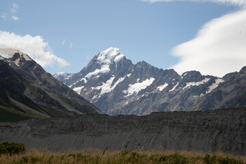 summer afternoon at the Hooker valley