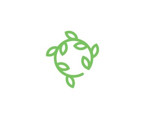 Leaf organic logo 