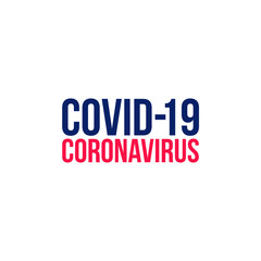 Coronavirus 2019-nCoV. Corona virus poster vector illustration COVID-19