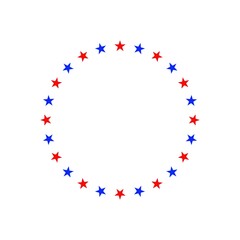 Independence day of America ornament