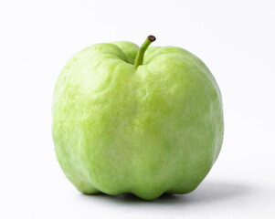 fresh Guava fruit on white 