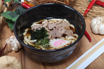 Ramen is traditional japanese food