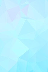 Obraz premium Light blue triangle modern geometric abstract background