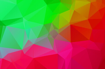 Abstract red geometric background for design