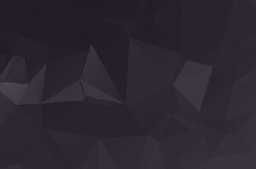 Dark low poly template Glitter abstract illustration with an elegant design esign