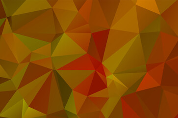 Copper Low Poly background Decorative vector abstract