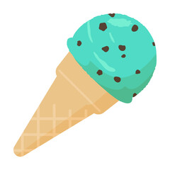 アイスクリーム コーン イラスト