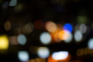 Bokeh color  light textures