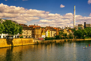 Fototapeta premium STUTTGART,GERMANY - May 31,2020:Bad Cannstatt