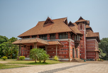 Napier Museum Palace Building Trivandrum Thiruvananthapuram Architecture View