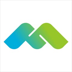 Letter M logo icon design template elements