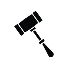 vector illustration of a hammer
