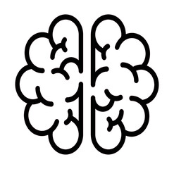 BRAIN icon vector for web and app