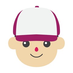 Boy wearing cap