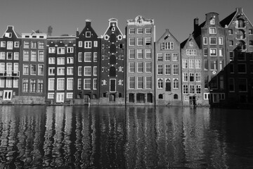 Obraz premium Famous post card in Amsterdam