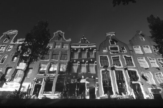 Fototapeta Amsterdam reflection