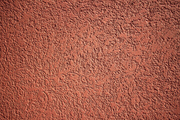 Red clay wall with fine texture and nice texture