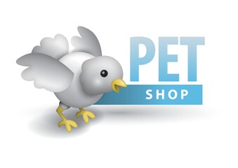 Pet shop label