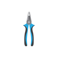 Pliers graphic design template vector isolated