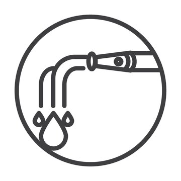 recommend clip art: Hose with water